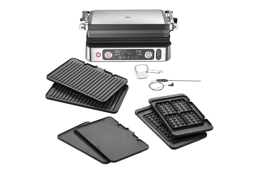 Braun Multigrill Pro Cg 9167 Grill Sort Rustfrit Stål