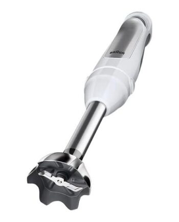 Braun Multiquick   Mq7020 Wh Stavblender Premium Hvid Børstet Rustfrit Stål