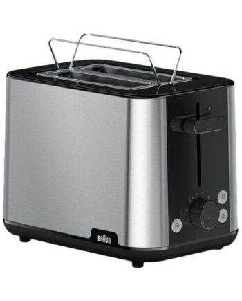 Braun Purshine Ht 1510 Bk Brødrister Rustfrit Stål Sort
