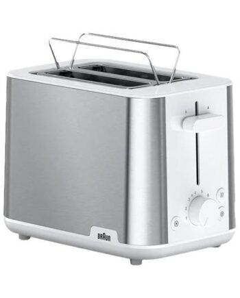 Braun Purshine Ht 1510 Wh Brødrister Rustfrit Stål Hvid