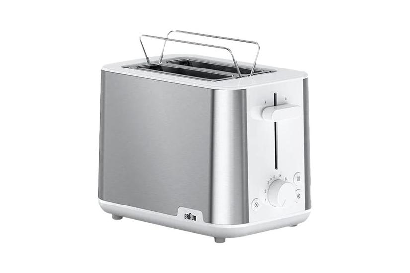 Braun Purshine Ht 1510 Wh Brødrister Rustfrit Stål Hvid