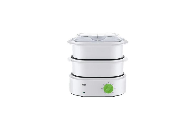 Braun Tribute Collection Fs 3000 Dampkoger Hvid Grøn