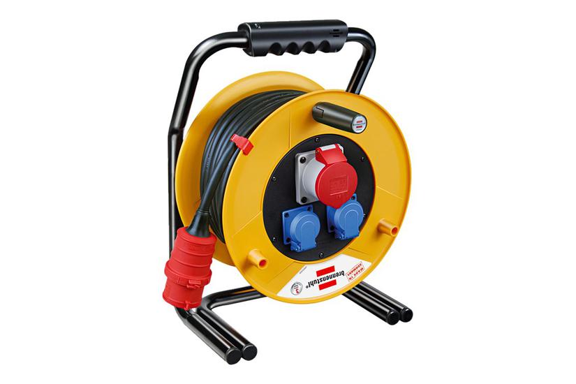Brennenstuhl Brobusta Cee Ip44 Cable Reel For Site Industry 30m H07rn- 5g2 Forlængelsesspole