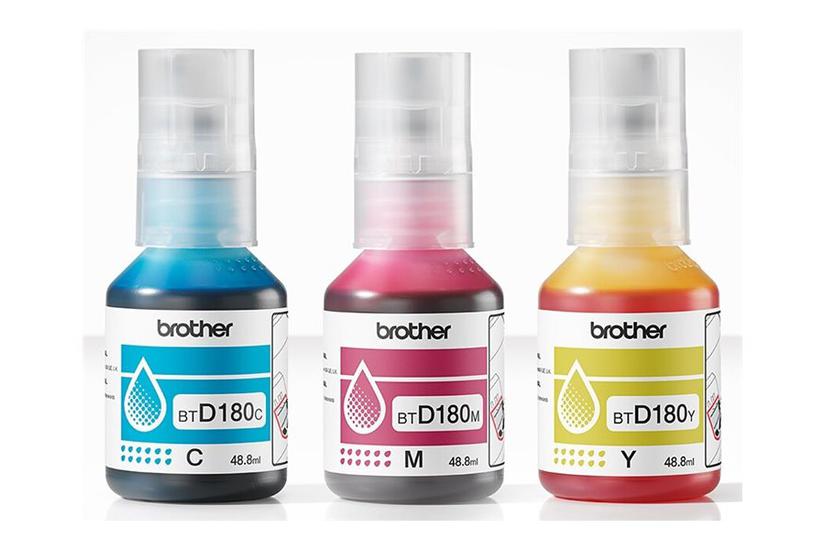 Brother Btd180cl Multipack Pakker Gul Cyan Magenta Original Blækrefill