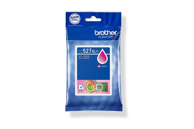 Brother Lc527 Højtydende Magenta Original Blækpatron