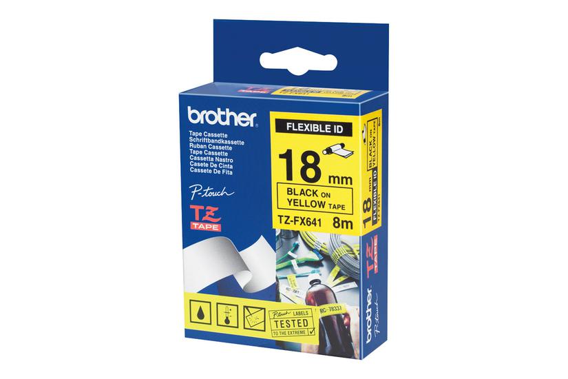 Brother Tze-fx641 Fleksibel Tape Kassette Rulle Cm