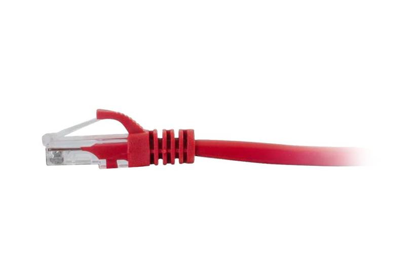 C2g Cat6 Booted Unshielded Utp Network Patch Cable Patchkabel 50 Cm Rød