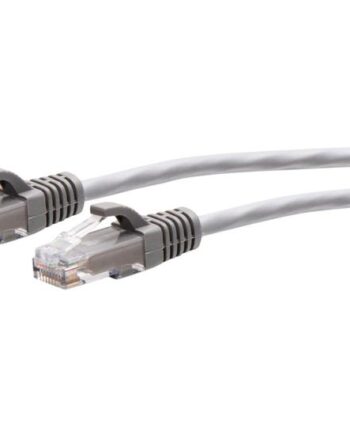 C2g 2ft    6m  Cat6a Snagless Unshielded  Utp  Slim Ethernet Network Patch Cable Gray Patchkabel 60 Cm Grå