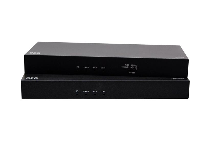 C2g Hdmi Hdbaset 5mm Usb- To And Rs232 Over Cat Extender Box Transmitter To Box Receiver 4k 60hz Video Audio Usb Seriel Forlænger Hdmi Hdbaset