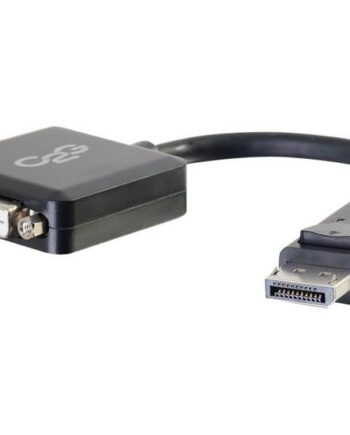 C2g 8in Displayport To Dvi-  Adapter Dp To Dvi   Adapter Black     Videoadapter