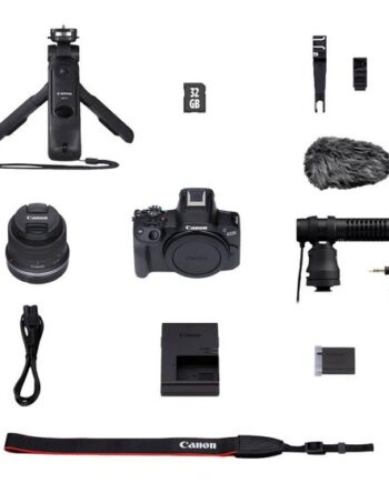 Canon Eos R50 Content Creator Kit Digitalkamera Rf-  18-45 Mm F4  -    Is Stm Objektiv