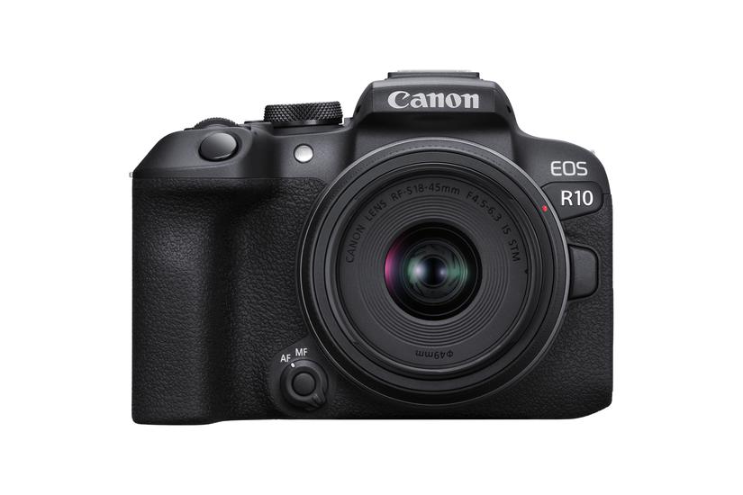 Canon Eos R10 Digitalkamera Rf- 18-45 Mm F4 - Is Stm Objektiv