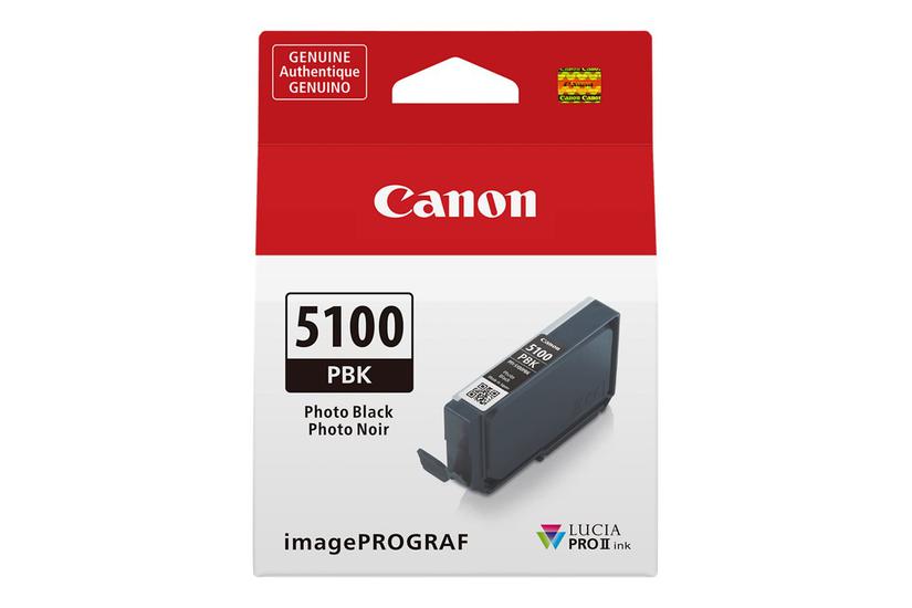 Canon Pfi-5100 Pbk Foto-sort Original Blækbeholder