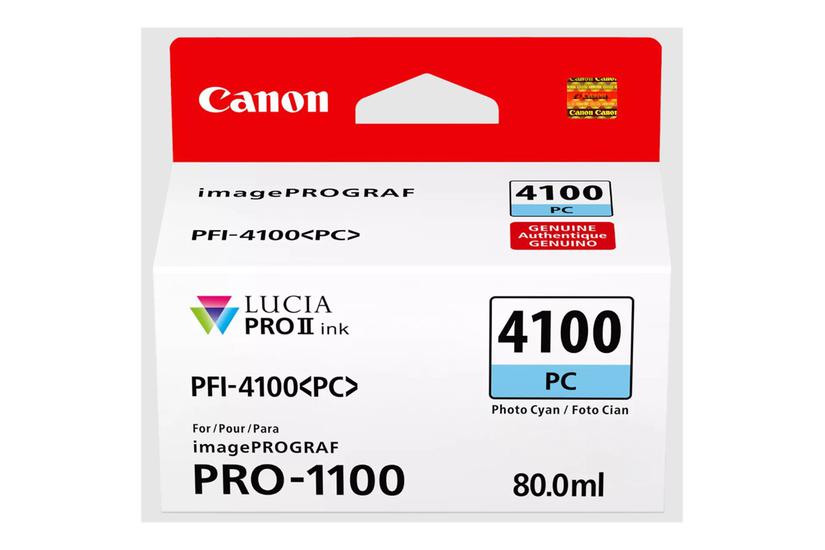 Canon Pfi-4100 Pc Fotocyan Original Blækbeholder
