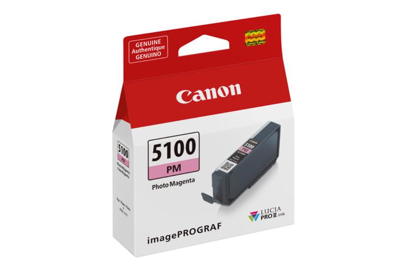 Canon Pfi-5100 Pm Fotomagenta Original Blækbeholder