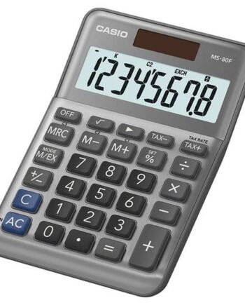 Casio Ms-80f Regnemaskine Desktop Basis Grå