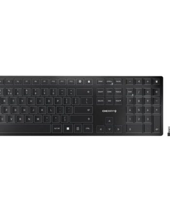 Cherry Dw 9500 Slim Sæt Med Mus Og Tastatur Azerty Belgisk Grå  Sort Indgangsudstyr