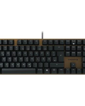 Cherry Kc 200 Mx Tastatur Qwertz Tysk Sort  Bronze Indgangsudstyr