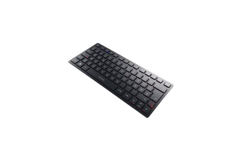 Cherry Kw 9200 Mini Tastatur Azerty Fransk Sort Indgangsudstyr