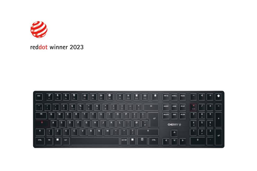 Cherry Kw Ulp Tastatur Qwerty Uk Sort