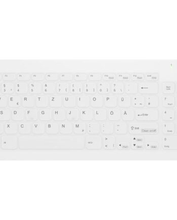 Cherry Medical Ak-c7012 Tastatur Kompakt Compact Qwerty Pan Nordic Hvid Indgangsudstyr