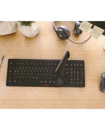 Cherry Stream Keyboard Tastatur Belgisk Sort Indgangsudstyr