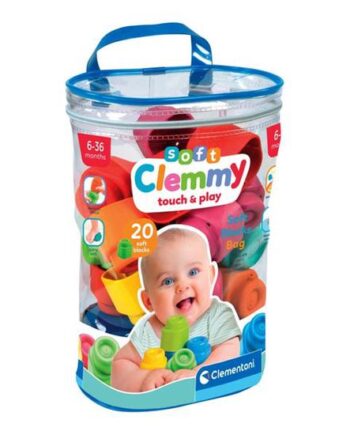 Clementoni Soft Clemmy Touch   Play Block Bag