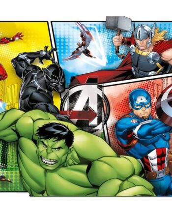 Clementoni Supercolor Marvel Avengers Puslespil 104 Stykker 48     33   Cm     år