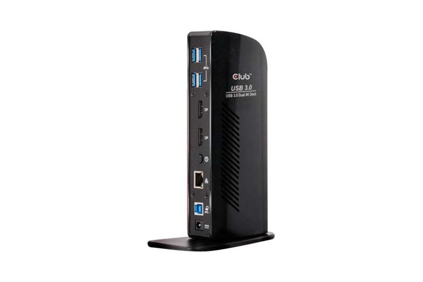 Club 3d Sensevision Usb Dual Display 4k60hz Docking Station Dockingstation Usb Dp 1gbe