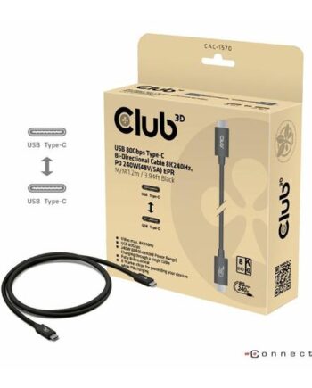 Club 3d Usb Type-  Kabel 24 Pin Usb-  Til 24 Pin Usb-
