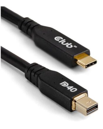 Club 3d Videoadapterkabel 24 Pin Usb-  Til Mini Displayport