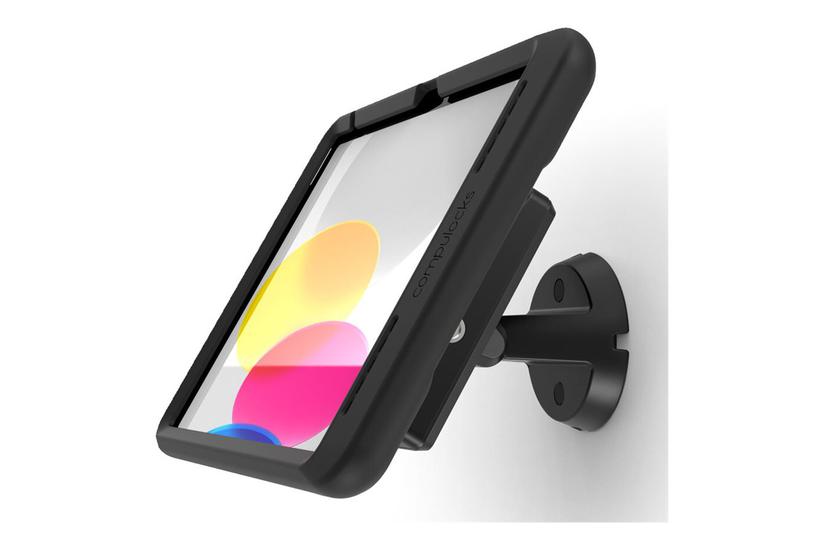 Compulocks Ipad 10th-11th A16 Gen Powermove Bow Tilting Wall Mount Black Monteringssæt For Tablet Vipning