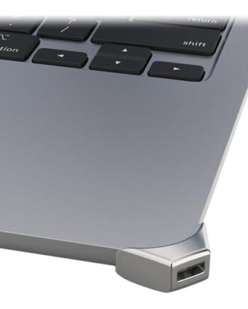 Compulocks Ledge Lock Adapter For Macbook Air 13 Quot  M2-m4 Silver Adapter Til Låsning Af Slot For Sikkerhed
