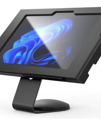 Compulocks Surface Go  -  Gen Apex Enclosure Core Stand Black Stativ Eksponeret Front Bagsidekamera Og Sensorer For Tablet Sort