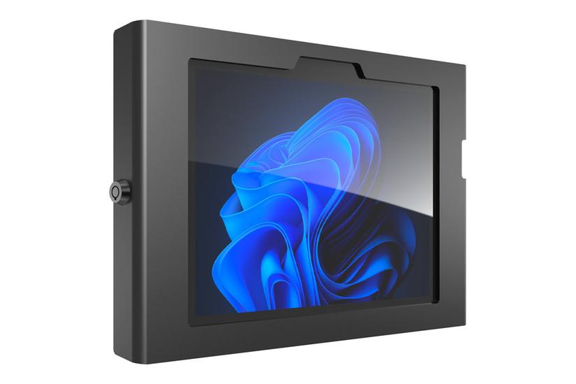 Compulocks Surface Go - Gen Apex Secured Enclosure Indelukke Eksponeret Front Bagsidekamera Og Sensorer For Tablet Sikret Sort