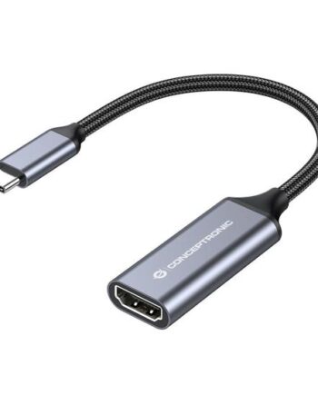 Conceptronic Abby09g Usb Grafisk Adapter 4096   2160 Pixel Grå