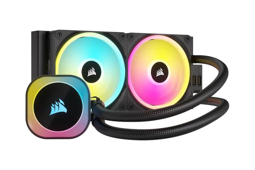 Corsair Icue Link H100i Rgb 240mm Aio Cpu Køler