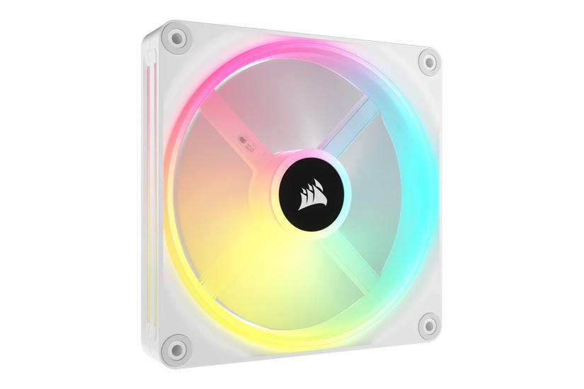 Corsair Icue Link Qx140 Rgb Fan Hvid Kabinet Køler 140 Mm 37 Dba