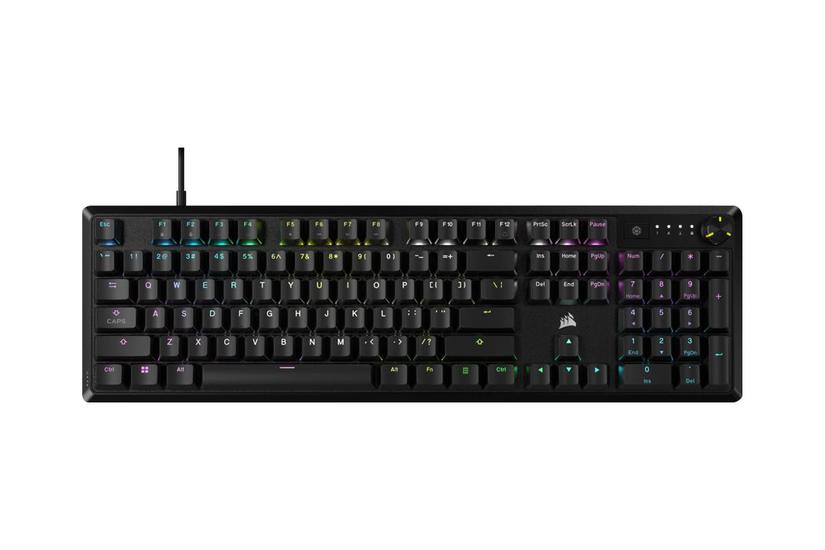 Corsair K70 Core Rgb Tastatur Mekanisk Gaming 100 Full Size Qwerty Usa Sort Indgangsudstyr