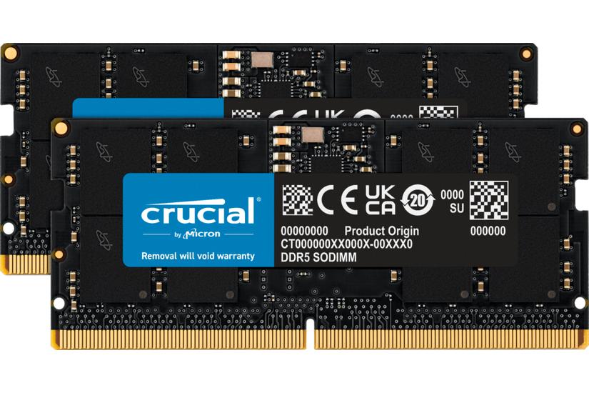 Crucial Ct2k16g56c46s5 Hukommelsesmodul 32 Gb 16 Gb Ddr5 Fejlkorrigerende Kode