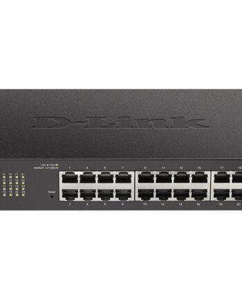 -link Dgs 1100-24v2 Switch 24 Porte Smart Monterbar På Stativ