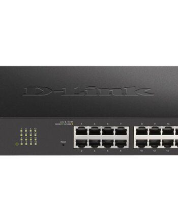 -link Dgs 1100-16v2 Switch 16 Porte Smart Monterbar På Stativ