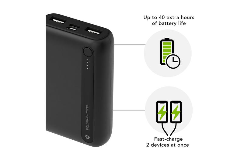 Dbramante1928 Re-charge Powerbank 24 Pin Usb- Usb