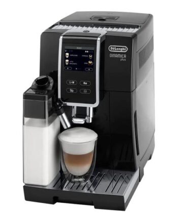 De Longhi Dinamica Plus Ecam370 70b Automatisk Kaffemaskine Med Mælkeskummer 19 Bar Sort