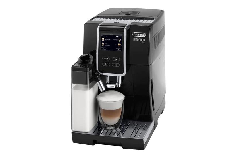 De Longhi Dinamica Plus Ecam370 70b Automatisk Kaffemaskine Med Mælkeskummer 19 Bar Sort