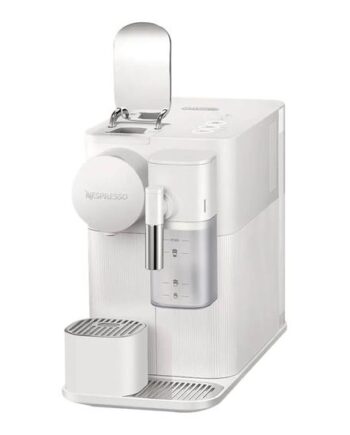 De Longhi Nespresso Lattissima One En510   Kaffemaskine Med Mælkeskummer 19 Bar Hvid