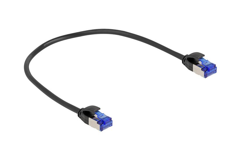 Delock Netværkskabel 25 Cm Sort