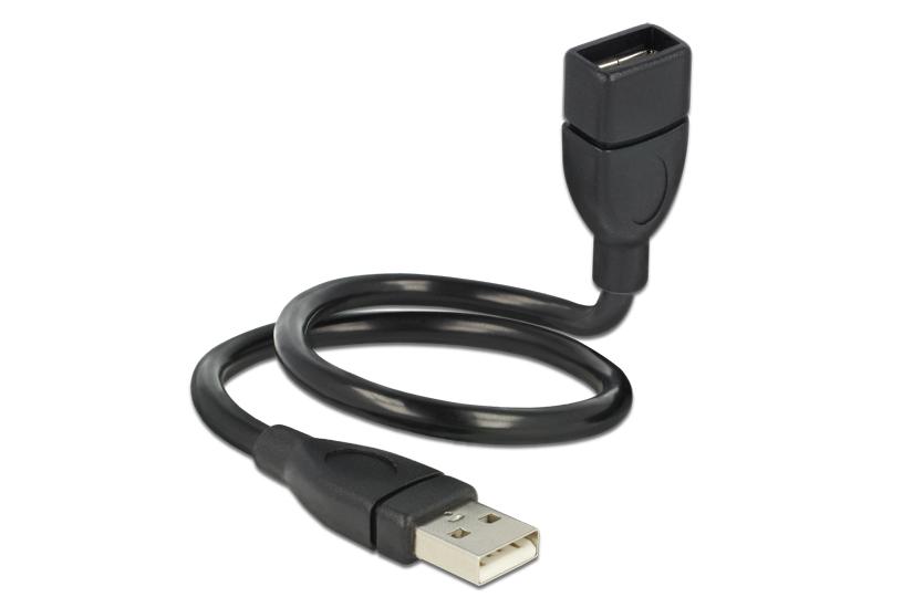 Delock Shapecable Usb Forlængerkabel Usb Til Usb 35 Cm