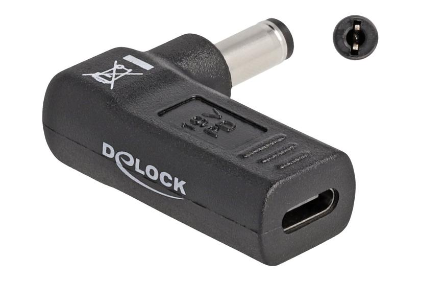 Delock Strømforsyningsadapter 24 Pin Usb- Til Dc Jackstik Mm