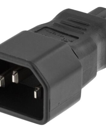 Deltaco Del-1012 Stikadapter Power Iec 60320 C7 Til Iec 60320 C14